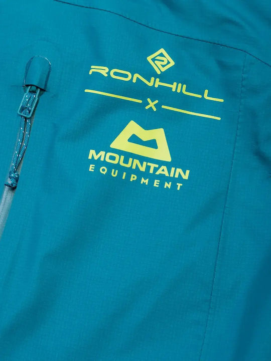 Ronhill 7621 Ανδρικό Μπουφάν Gore-Tex για Σκι & Snowboard Μπλε