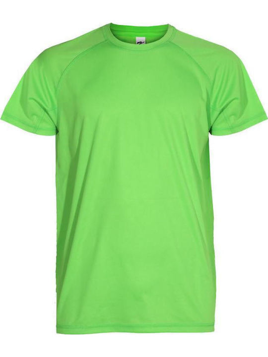 Kprime Ανδρικό Διαφημιστικό T-shirt Κοντομάνικο Khaki