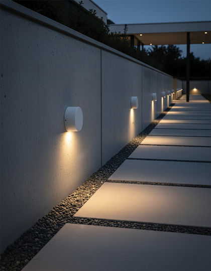VK Lighting Стенни Външни Осветителни Тела LED IP54 3W с Топла Бяла Светлина