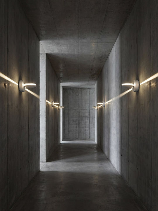 VK Lighting W W Wandmontiertes Außenbeleuchtung LED IP54 8W mit Warmweißem Licht