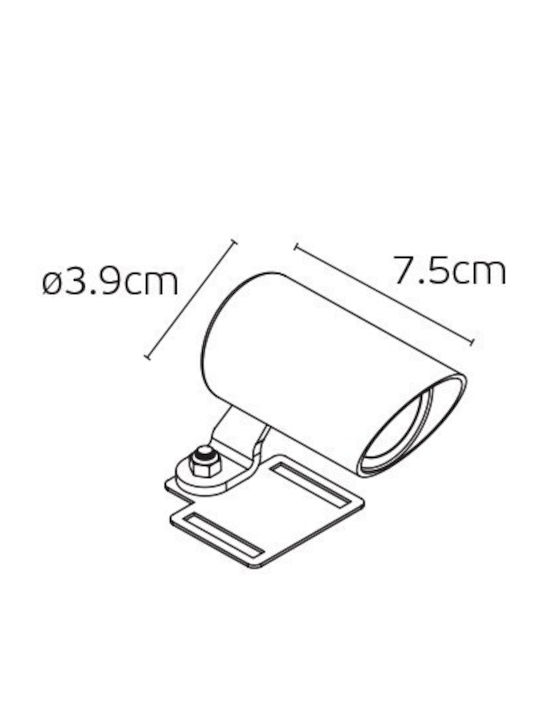 VK Lighting Wandmontiertes Außenleuchte LED IP65 3W mit Warmweißem Licht 39cm VK Lighting Wandmontiertes Außenleuchte LED IP65 3W mit Warmweißem Licht 39cm