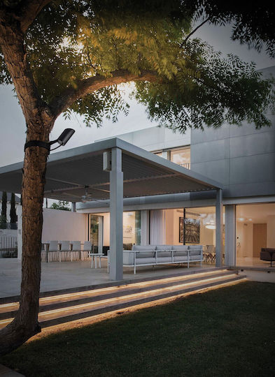 VK Lighting Επιτοίχιο Εξωτερικό Φωτιστικό LED IP65 3W με Θερμό Λευκό Φως 39εκ.
