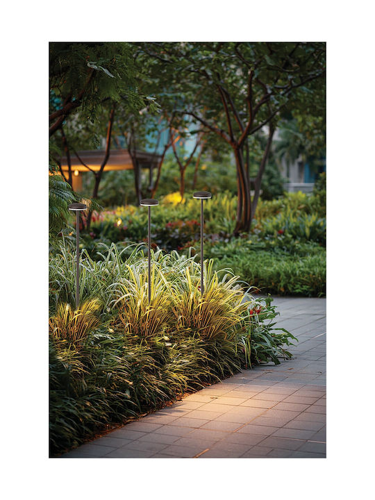 VK Lighting Outdoor LED Floor Lamp for Exterior 1W with Warm White Light IP65 Green