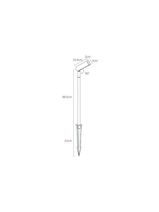 VK Lighting Lampă de Podea LED 5W 48.5x50cm VK Lighting Lampă de Podea LED 5W 48.5x50cm