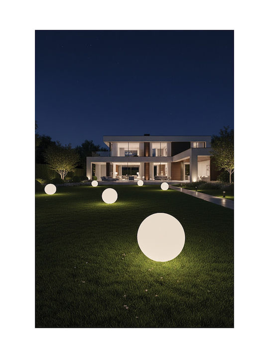 VK Lighting Außenstehlampe Für Außenbereich 1128W IP65 Für Lampenbirnensockel Weiß