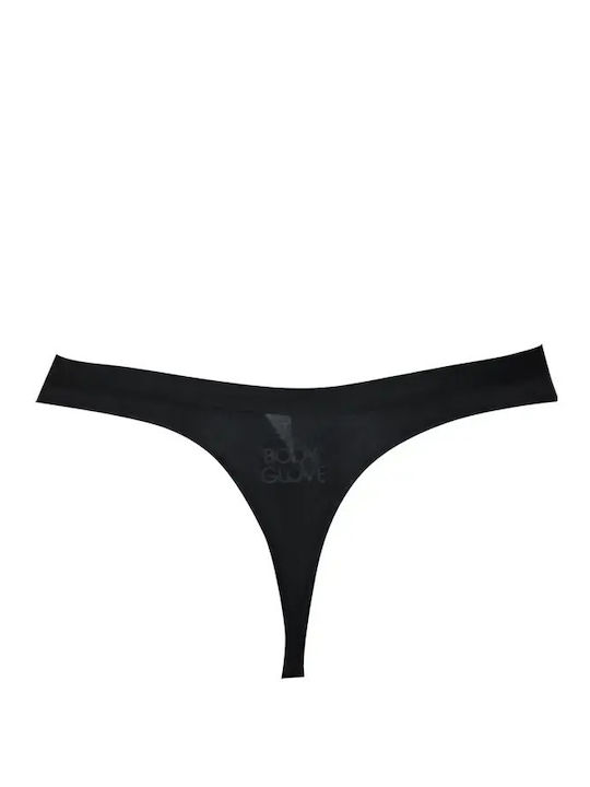 Γυναικεία String 2Pack Μαύρα