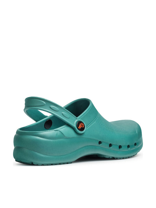 Dian Dian Damen Holzschuhe Grüne Holzschuhe