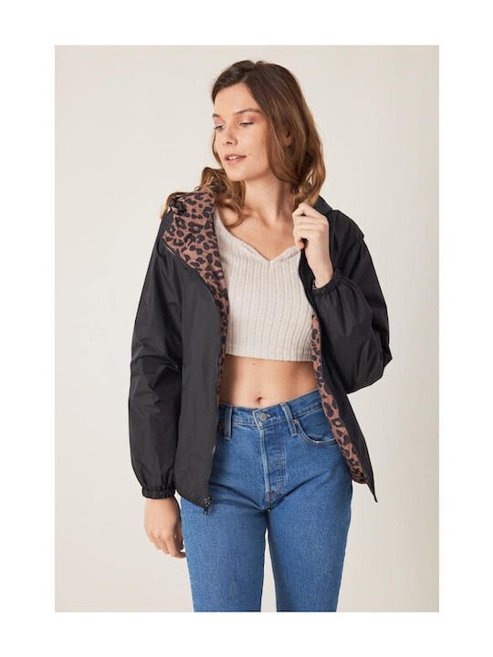 Women's Parka Jacket Double Sided for Winter Camel