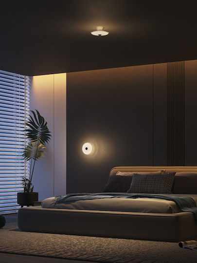 VK Lighting Wandleuchte mit Integrierte LED und Warmes Weiß Licht Orange