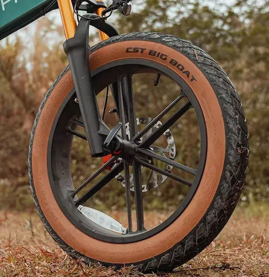 Fiido 20 Zoll Grünes Klappbares Elektrofahrrad Stadt