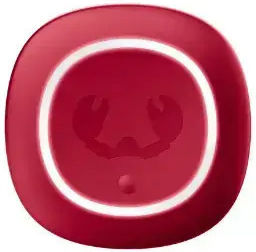 Fresh 'n Rebel Smart Finder 2 Apple Find My & Google Find Hub Berry Red