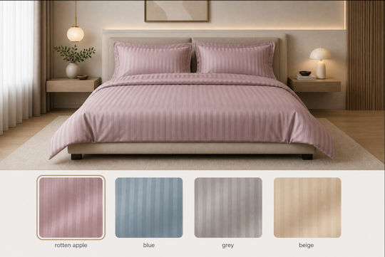 Flamingo Glamour Bettlaken für Einzelbett 2 Stück 170x280cm Rotten Apple