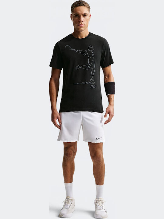 Nike Nikecourt IH2104-010 Ανδρική Μπλούζα Μαύρη