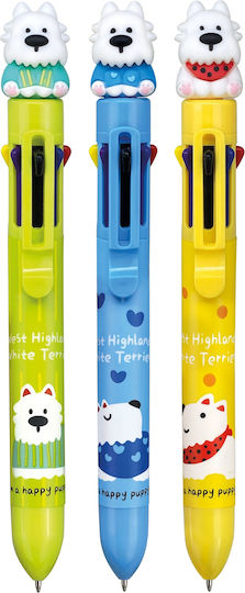 Lebez Pix Multicolor 8 Culori În 1 My Furry Friend Pix Ballpoint 24 Bucăți (desene și modele diverse)