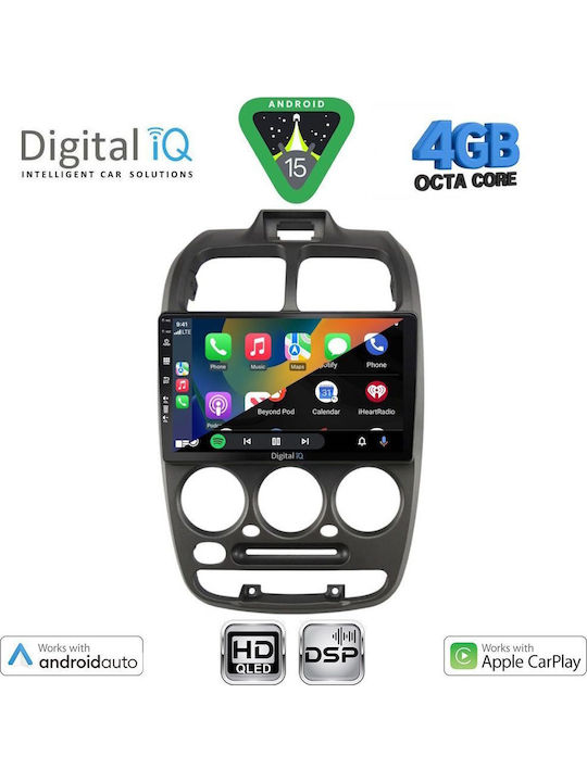 Digital IQ Car Audio System for Hyundai Accent 1999-2004 (Bluetooth/USB/WiFi/GPS/Apple CarPlay/Android Auto) with 9" Touch Screen