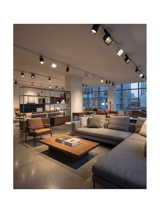 VK Lighting LED Ρυθμιζόμενο Λευκό Σποτ σε Λευκό Χρώμα