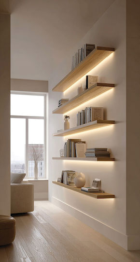 VK Lighting LED-Streifen Aluminiumprofil mit Opal-Abdeckung 200cm