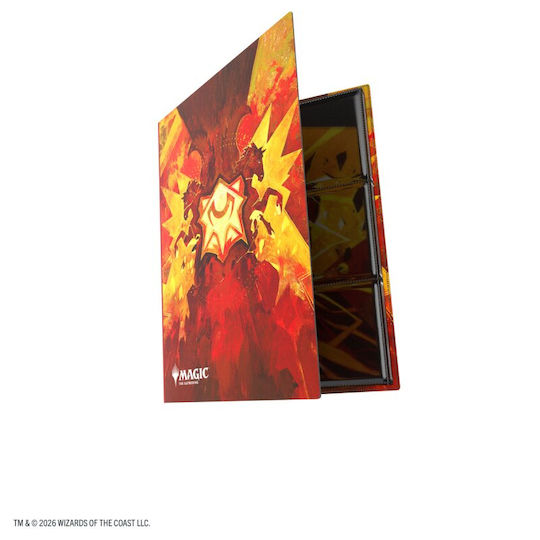 Gamegenic Casual Magic the Gathering Binder Standard Size Μαύρο