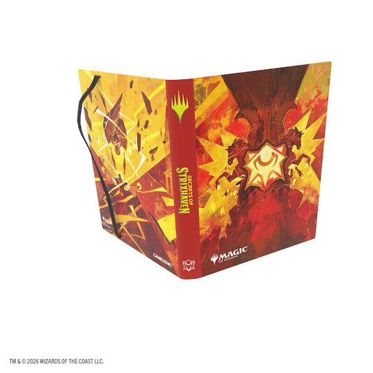 Gamegenic Casual Magic the Gathering Binder Standard Size Μαύρο