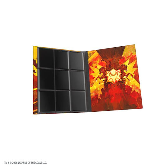 Gamegenic Casual Magic the Gathering Binder Standard Size Μαύρο