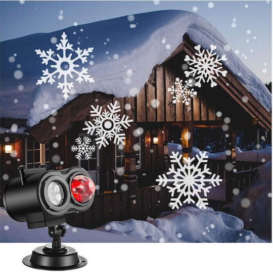 Christmas Spotlights LED IP44 Outdoor Projector with Remote Control