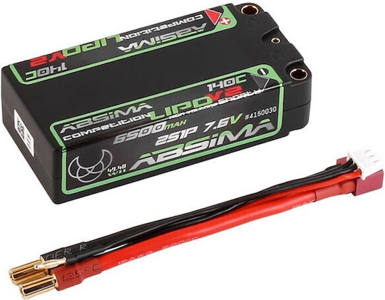 Absima Baterie Li-Po 7.6V 6500mAh 140C 2S Pentru Vehicul RC