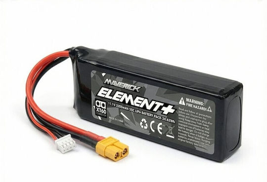 Maverick Baterie Li-Po 11.1V 2200mAh 50C 3S XT60 pentru Vehicul RC