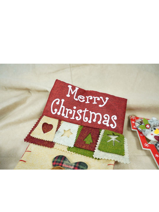 Ciorap Decorativ De Crăciun M40xL20cm
