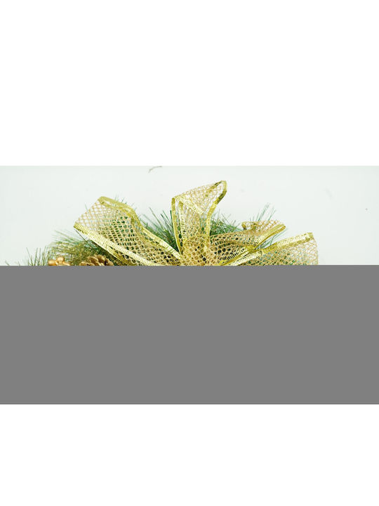 Alista Home Coroană De Flori De Crăciun Din Plastic Cu Diametru 40 Cm Verde