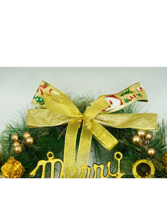 Alista Home Coroană De Flori De Crăciun Din Plastic Cu Diametru 40 Cm Verde