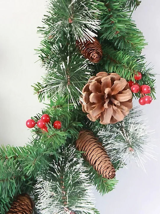 Alista Home Christmas Decorative Plastic Wreath with Diameter 180cm Green