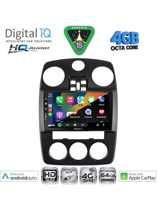 Digital IQ Car Audio System Chrysler 300C 2005-2010 Bluetooth USB WiFi GPS Apple CarPlay Android Auto with 9" Touch Screen