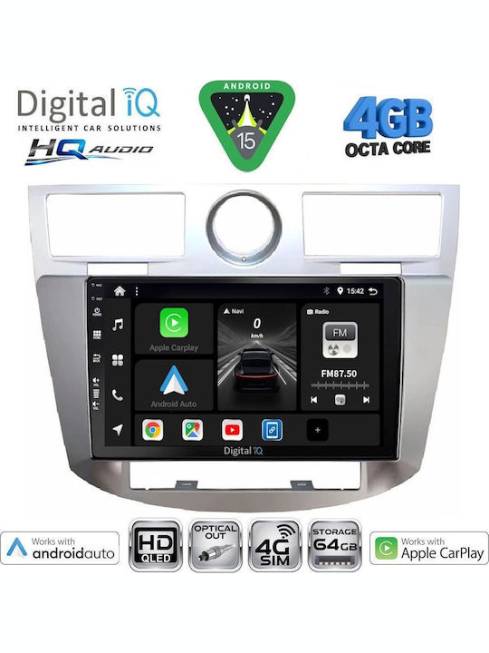 Digital IQ Car Audio System Chrysler 300C 2005-2010 Bluetooth USB WiFi GPS Apple CarPlay Android Auto with 9" Touch Screen
