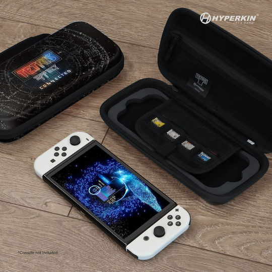 Hyperkin Tetris Eva Hard Shell Carrying Case Nintendo Switch Oled Lite Tetris Effect