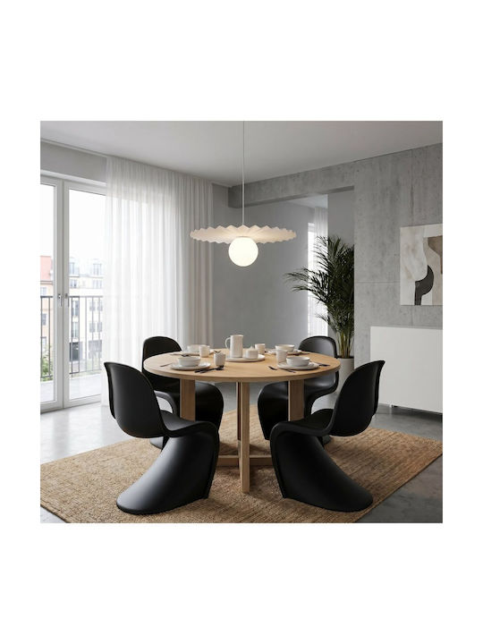 Emibig Umbra Lumina Suspendată Albă 10cm