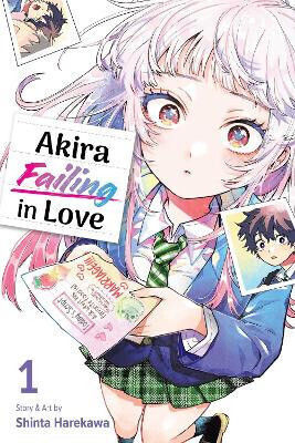 Akira Failing In Love Vol 1 Shinta Harekawa, Viz Media Subs Shogakukan Inc Shinta