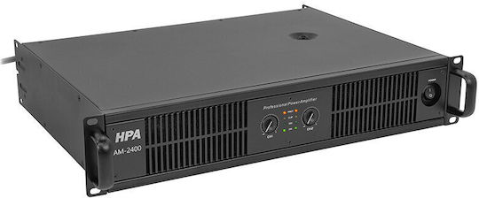 HPA Amplificator De Putere PA Cu 2 Canale 1200W/4Ω 800W/8Ω Cu Sistem De Răcire AM2400