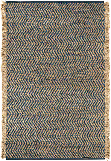 Guy Laroche Zigk Zagk Килим Правоъгълен от Джута Marine 140x200cm