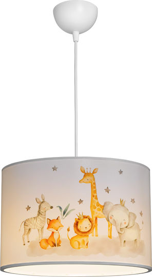 Pakketo Tots Einfaches Licht Kinderzimmer-Deckenleuchte Deckenleuchte aus Kunststoff 20W mit Lampensockelgröße E27 30x20cm