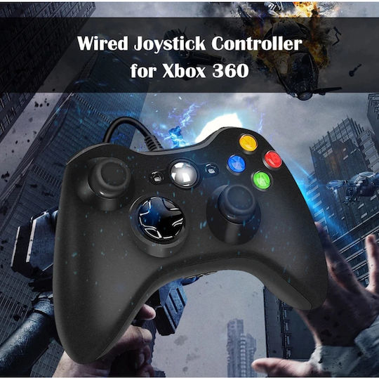DT7Z9KMBM Ενσύρματο Gamepad για PC / Xbox 360 Μαύρο