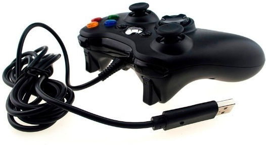 D4GDHDBBM Verkabelter Gamepad Für PC / Xbox 360 Schwarze