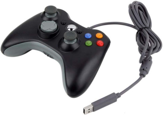 DSTRV2MBM Gamepad Cu Fir pentru Android / PC / PS3 / Xbox 360 Negru