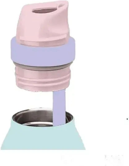 Diakakis Thermos Bottle Stainless Steel 500ml Pastel Blue