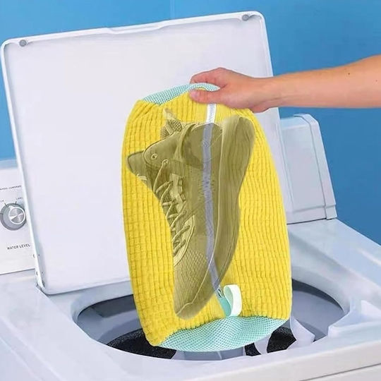 Depox Sac Pentru Spălare Pantofi Protecție Curățare Eficientă Galben
