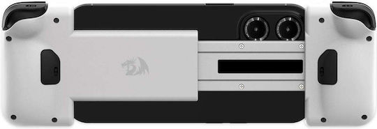 Hoarah G817 Gamepad cu fir cu joystickuri cu efect Hall pentru Android Alb