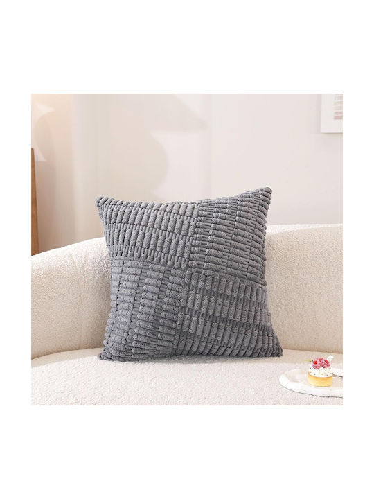 Artoid Mode Διακοσμητική Μαξιλαροθήκη Gray 45x45εκ.