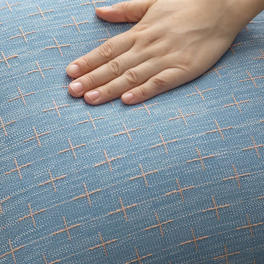 Mandioo Διακοσμητική Μαξιλαροθήκη Blue 65x65εκ.