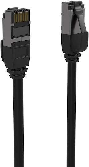 InLine U/FTP (STP) Кат.8.1 Мрежов Кабел Ethernet 0.5м Черен
