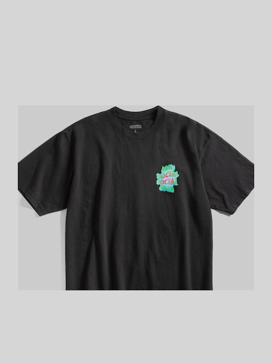 T-shirt Μαύρο