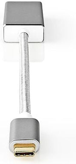 Nedis Convertor USB-C Masculin la Mini DisplayPort Feminin Argintiu 1 Bucată CCTB64550AL02